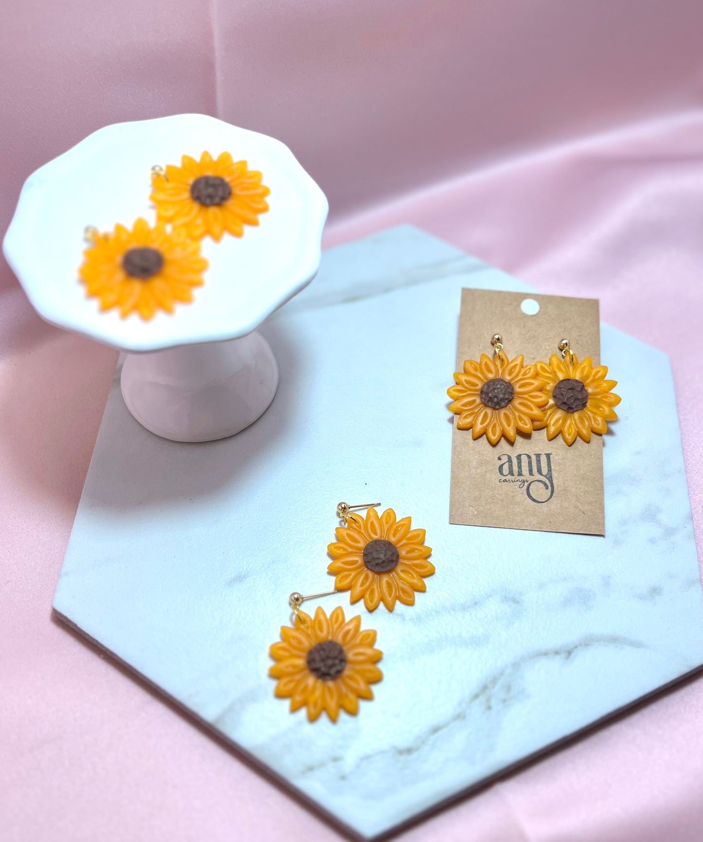 Sunflower Earrings