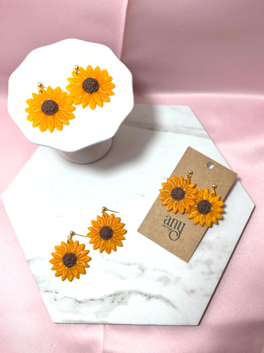 Sunflower Earrings